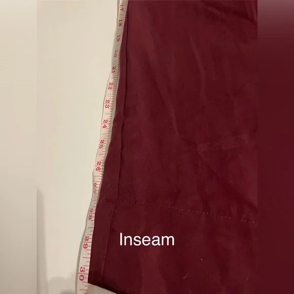 Burgundy Wide Leg High Waisted Tie Waist Trousers